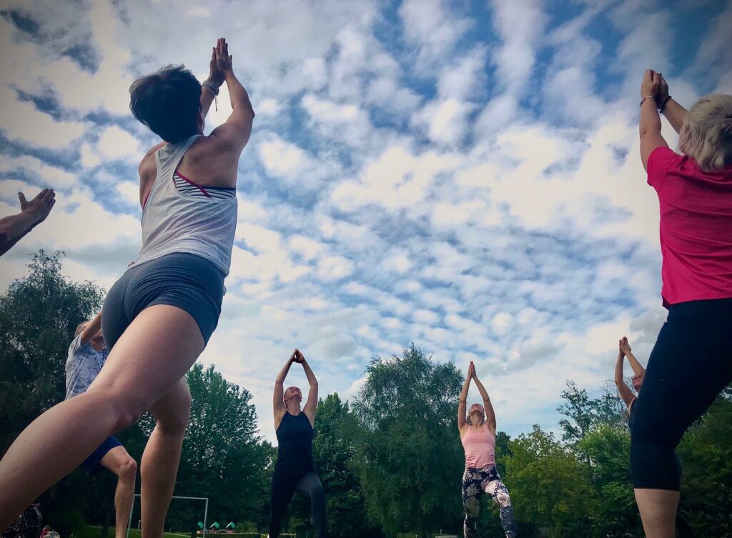 Warrior 1 yoga Zwolle