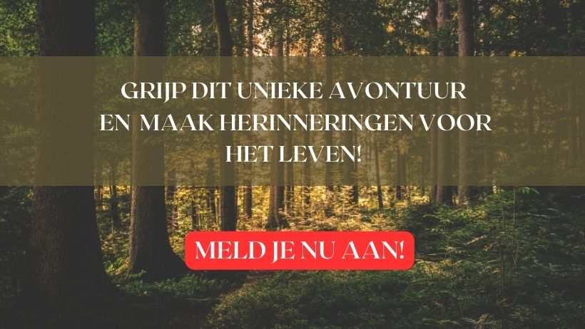 MELD JA AAN VOOR EEN OVERGETELIJK WEEKEND