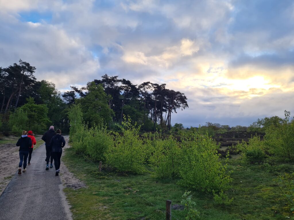 Slowrunning tijdens buitenweekend