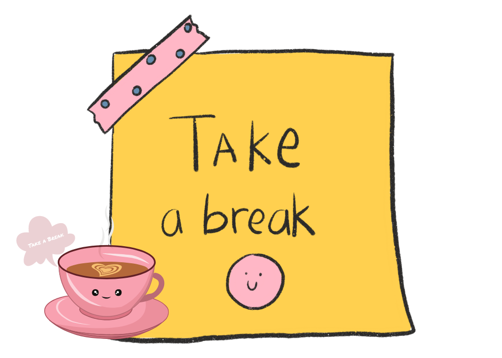 Adempauze take a break