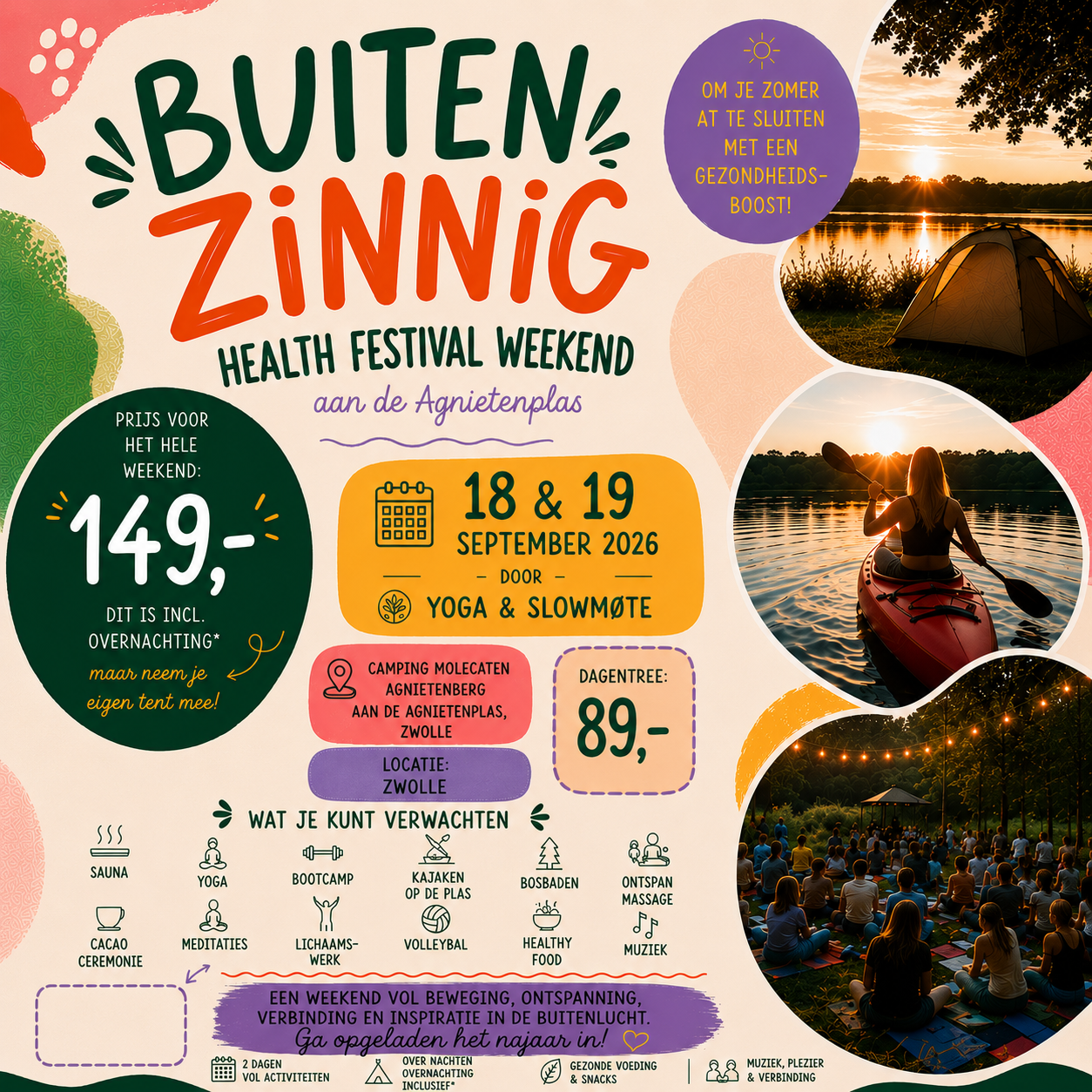 BuitenZinnig Health Festival – bestel tickets