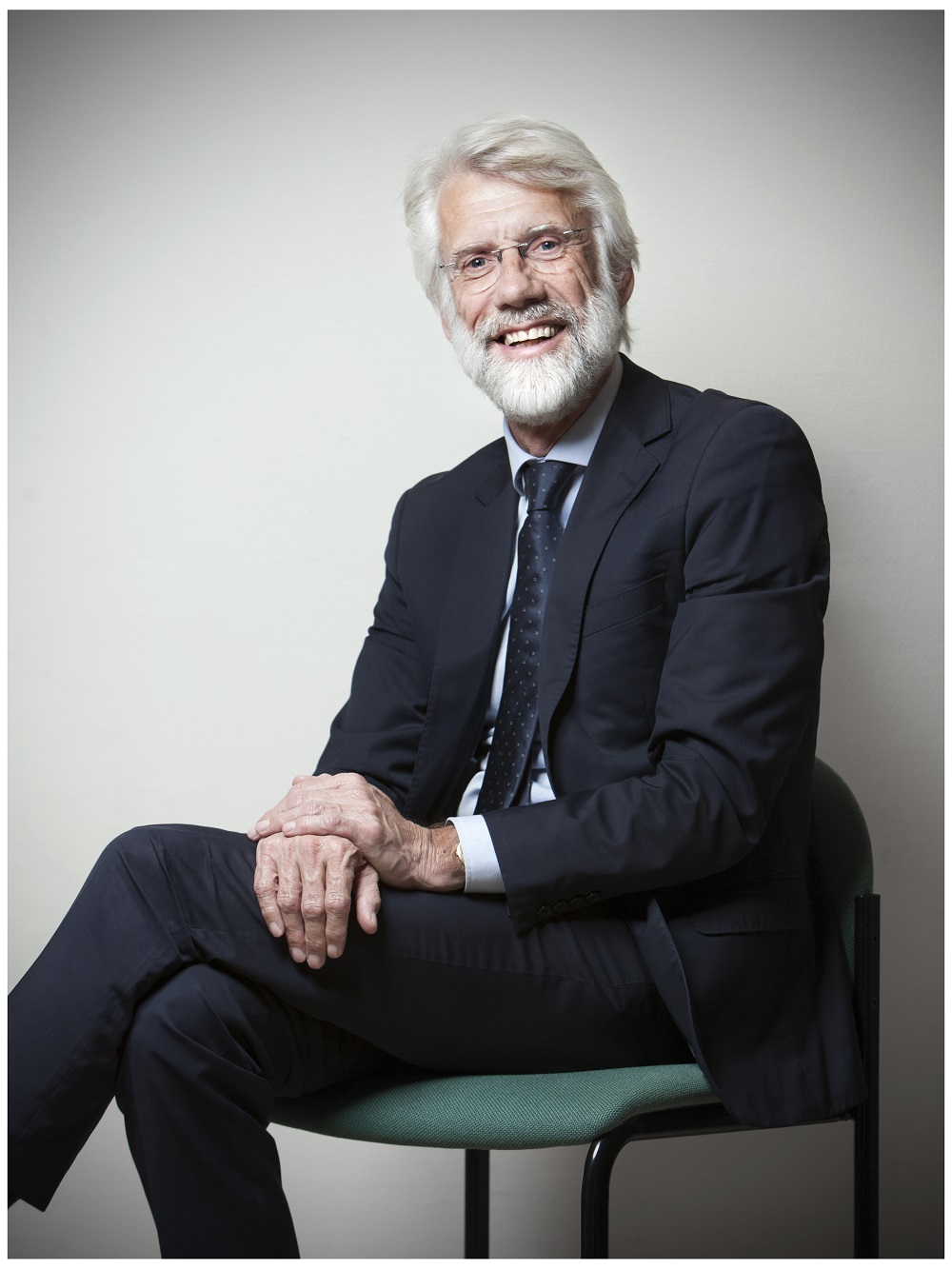 Prof. dr. Erik Scherder tijdens het interview